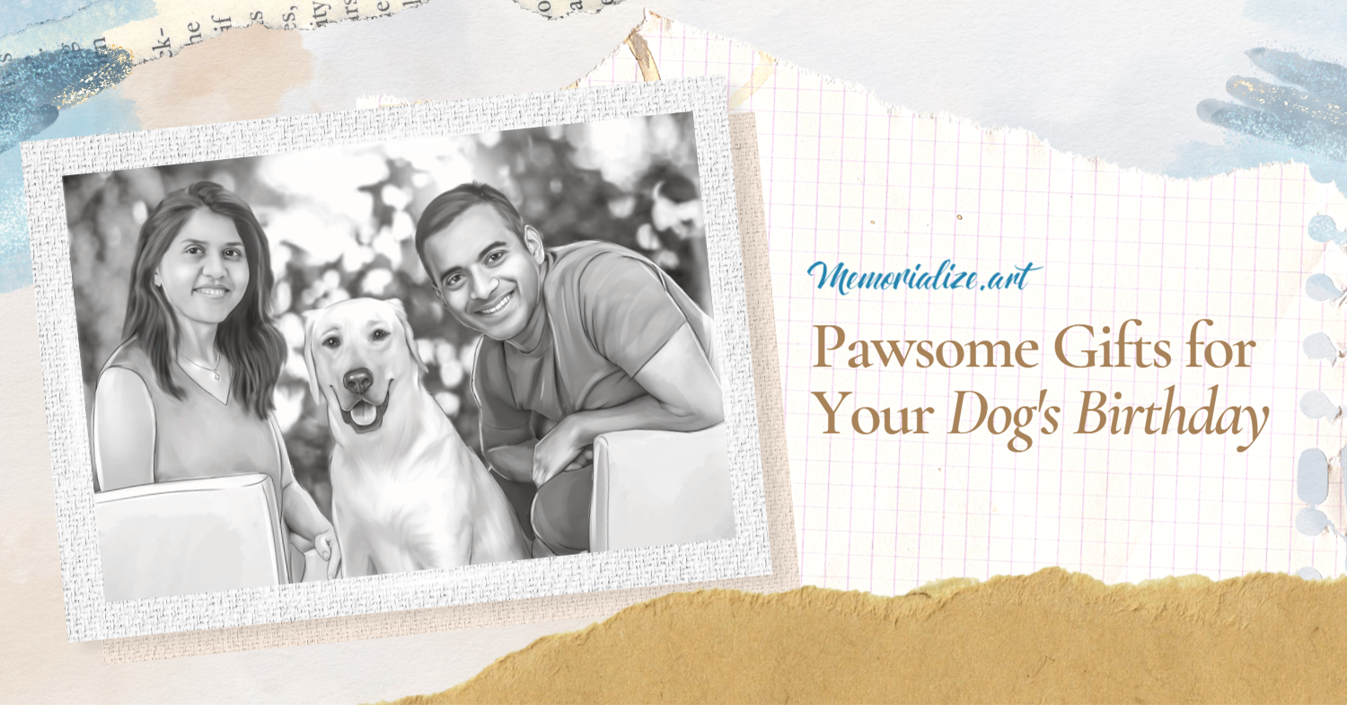 8 Pawsome Gifts for Your Dog's Birthday Memorialize Art