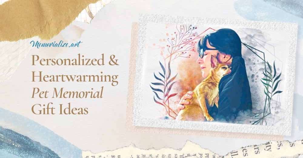 6 Personalized and Heartwarming Pet Memorial Gift Ideas
