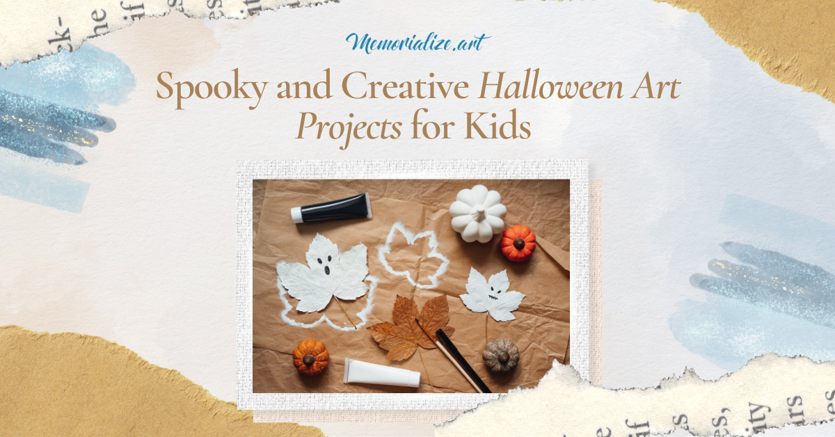 12 Spooky and Creative Halloween Art Projects for Kids  Memorialize Art
