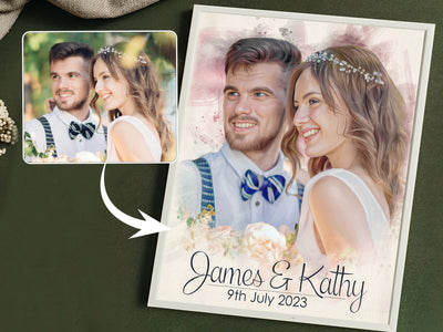 weddings photo manipulation of a lovely couple
