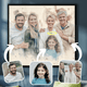 Add Deceased Loved One to Photo | Custom Framed Canvas Paintings with Deceased Loved Ones