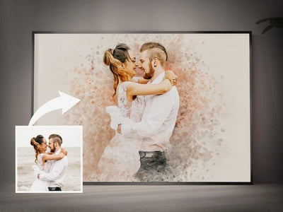 husband digital art of a lovely couple
