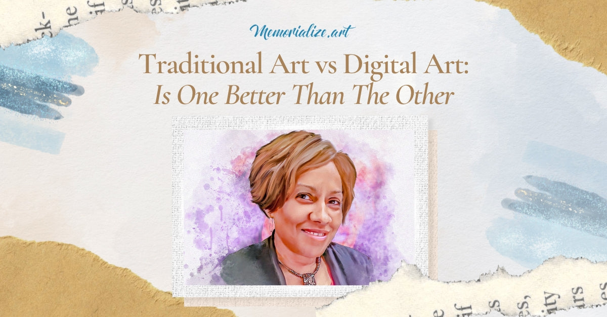 Traditional Art Vs Digital Art Is One Better Than The Other
