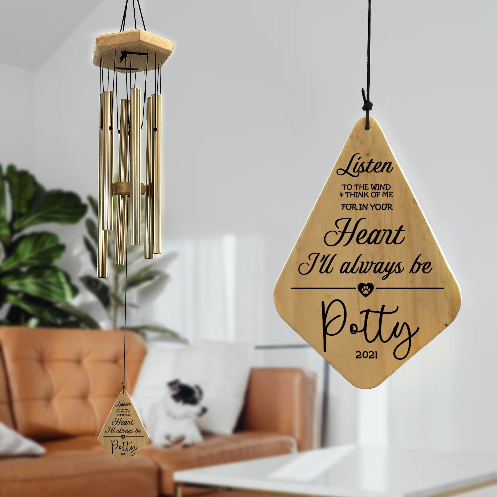 Dog Wind Chime