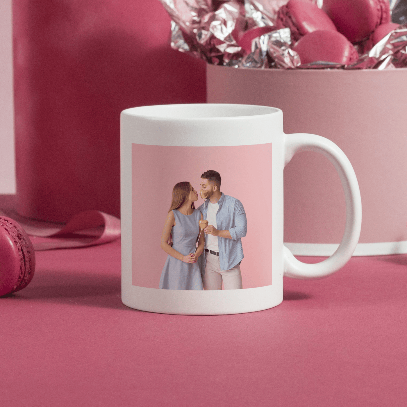 photo mug of a lovely couple