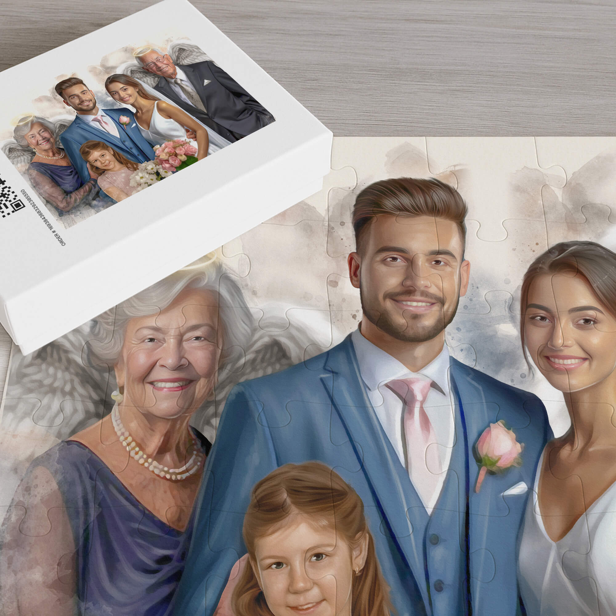 Family Portrait Puzzle