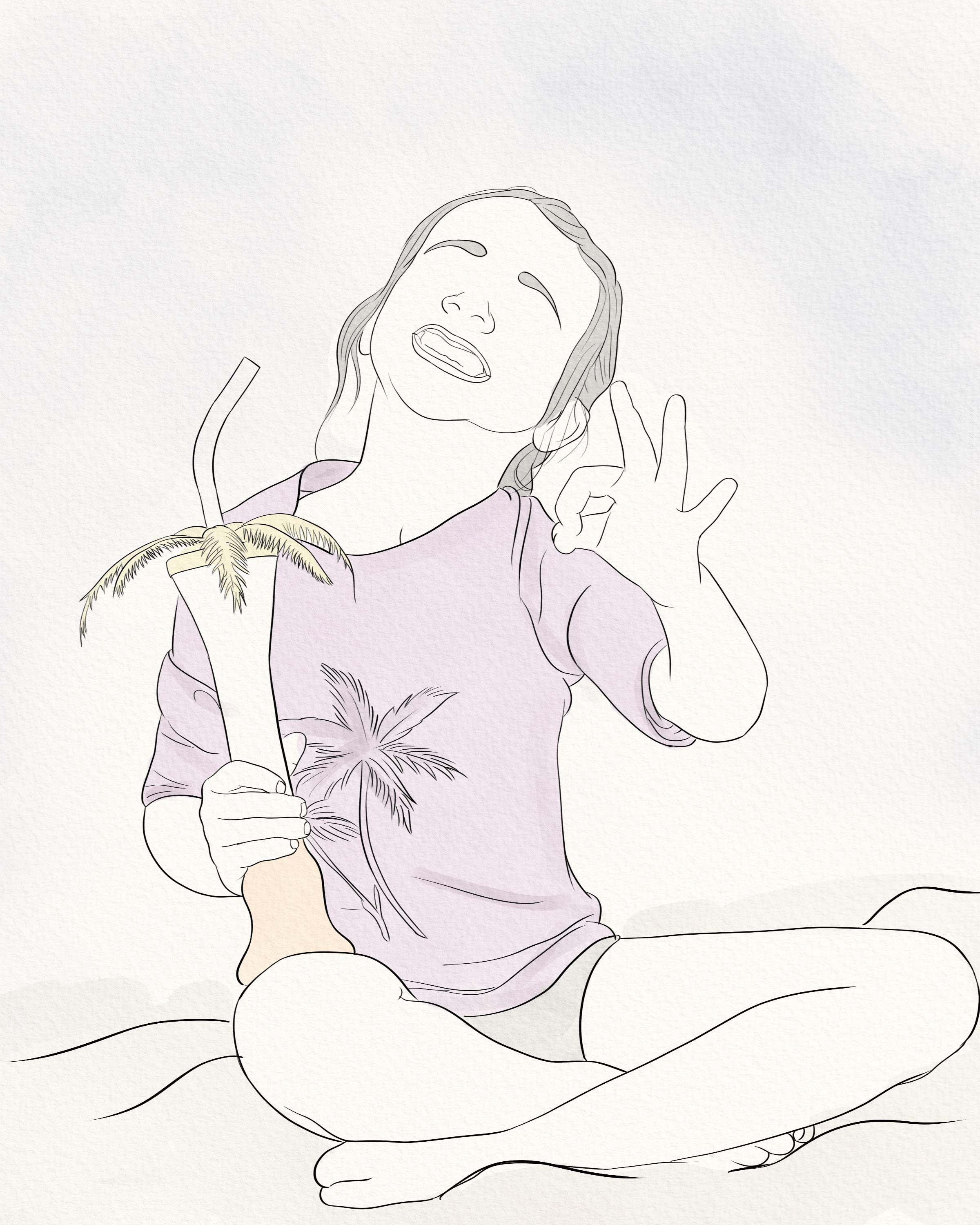 Custom Holiday Canvas Painting