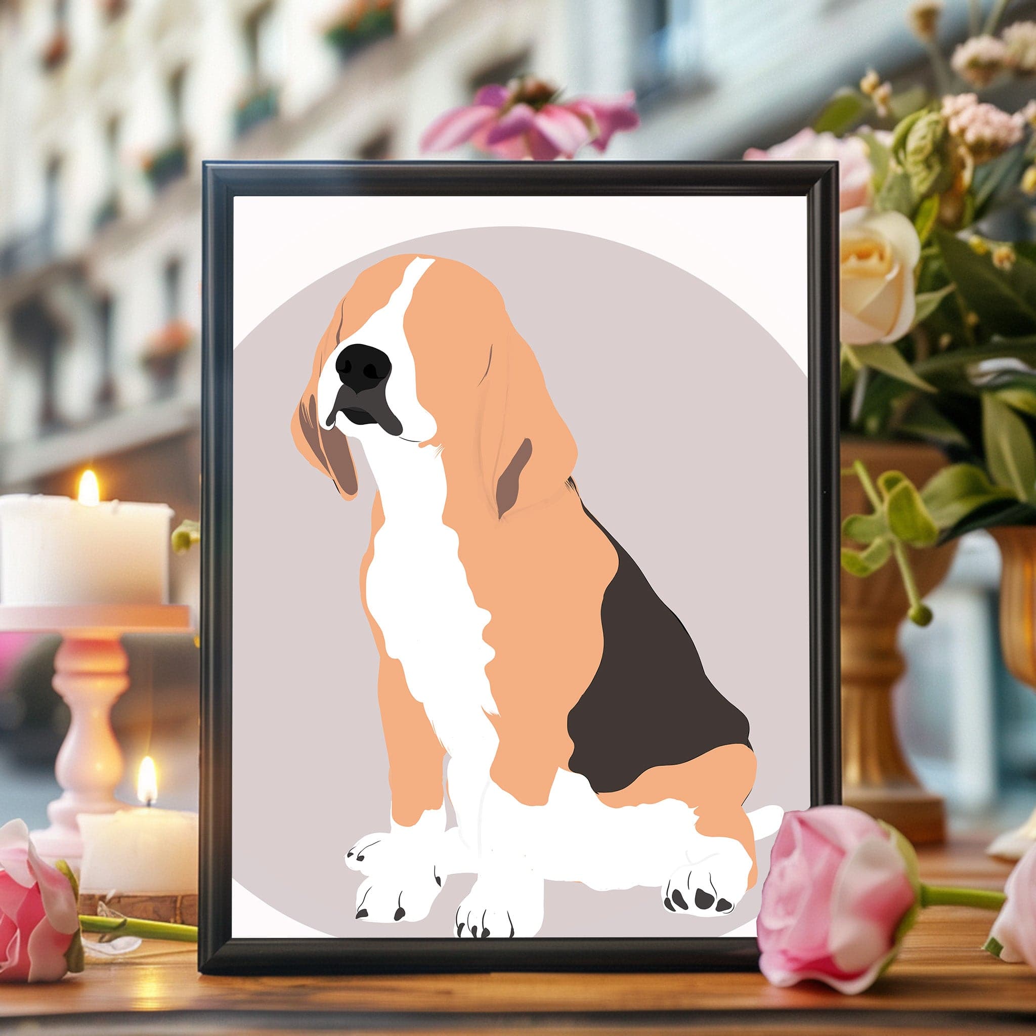 Custom Faceless Pet Portrait