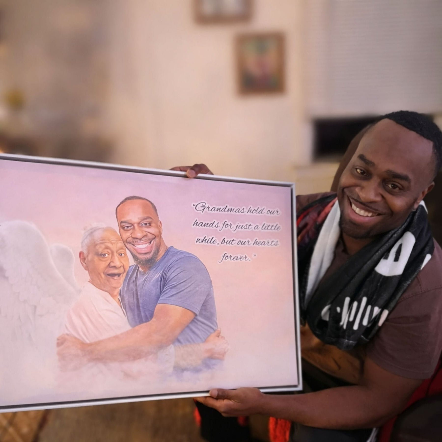 Watercolor Memorial Portrait