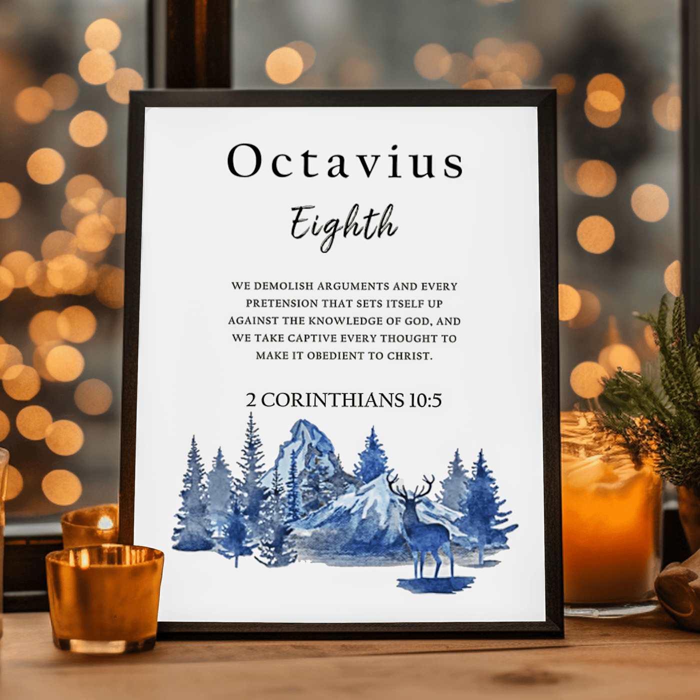 name meaning sign for Octavius