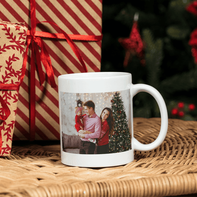 photo mug of a lovely family