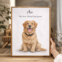 Pet Memorial Portrait (New Template Test)
