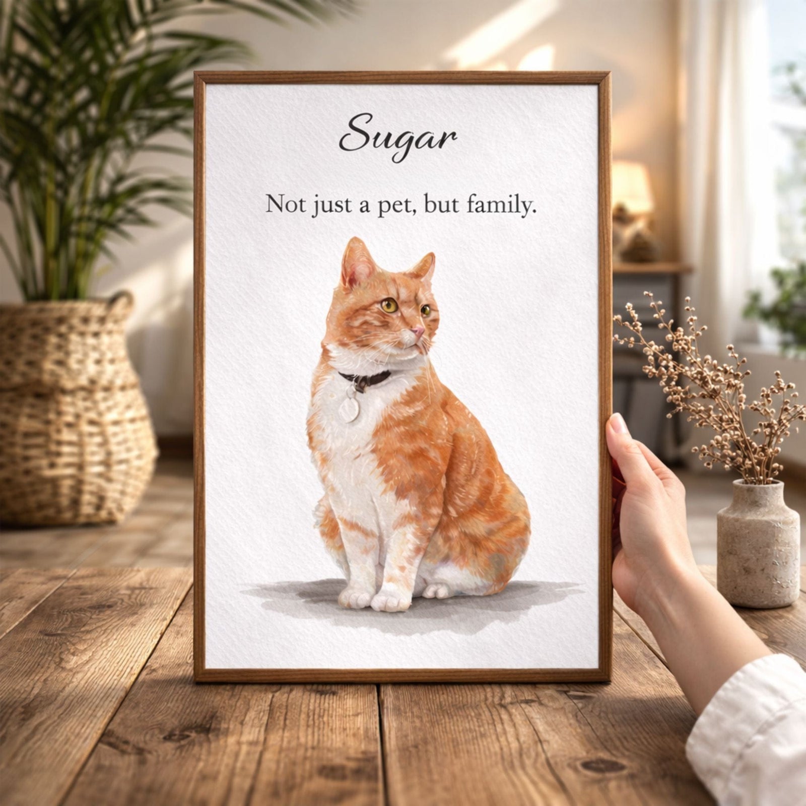 Pet Memorial Portrait (New Template Test)