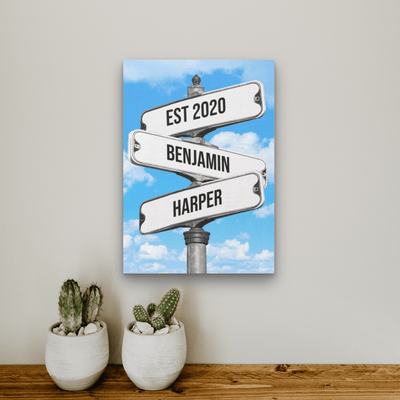 Custom Vintage Street Sign (TikTok Order Customization)