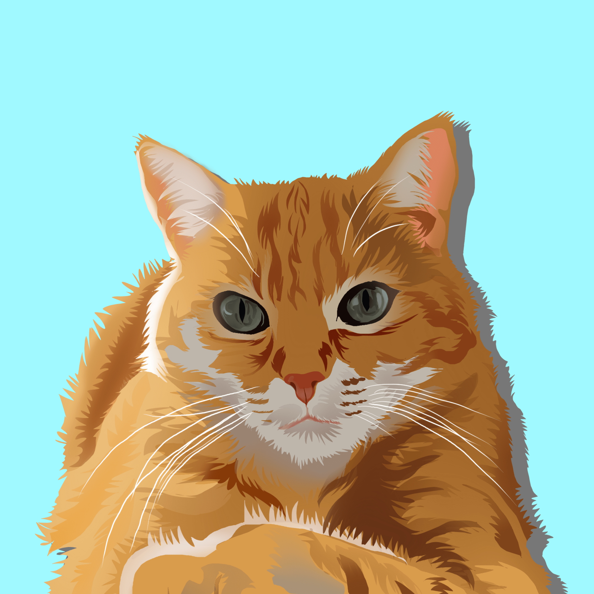 Custom Pet Memorial Vector Art