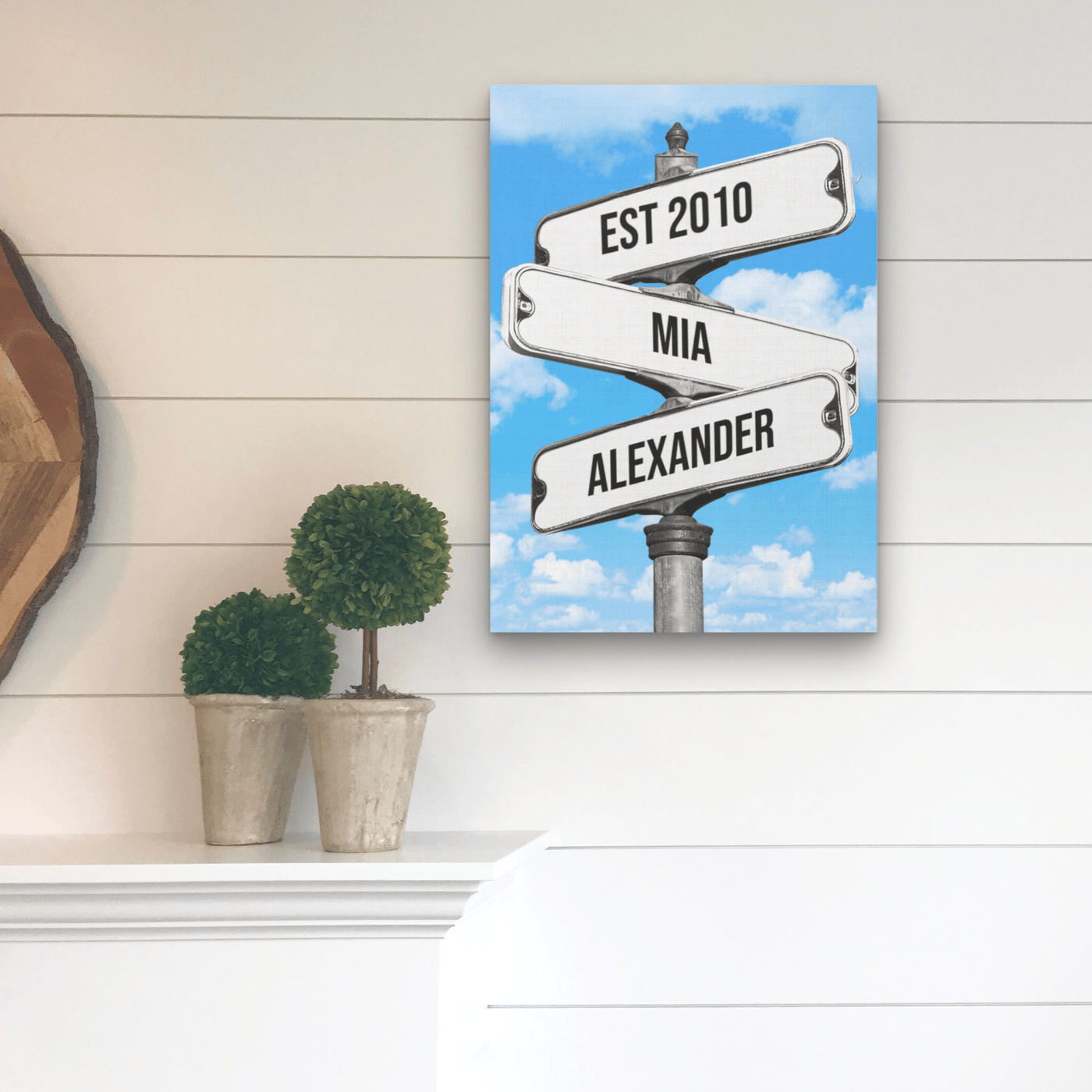 Custom Vintage Street Sign (TikTok Order Customization)