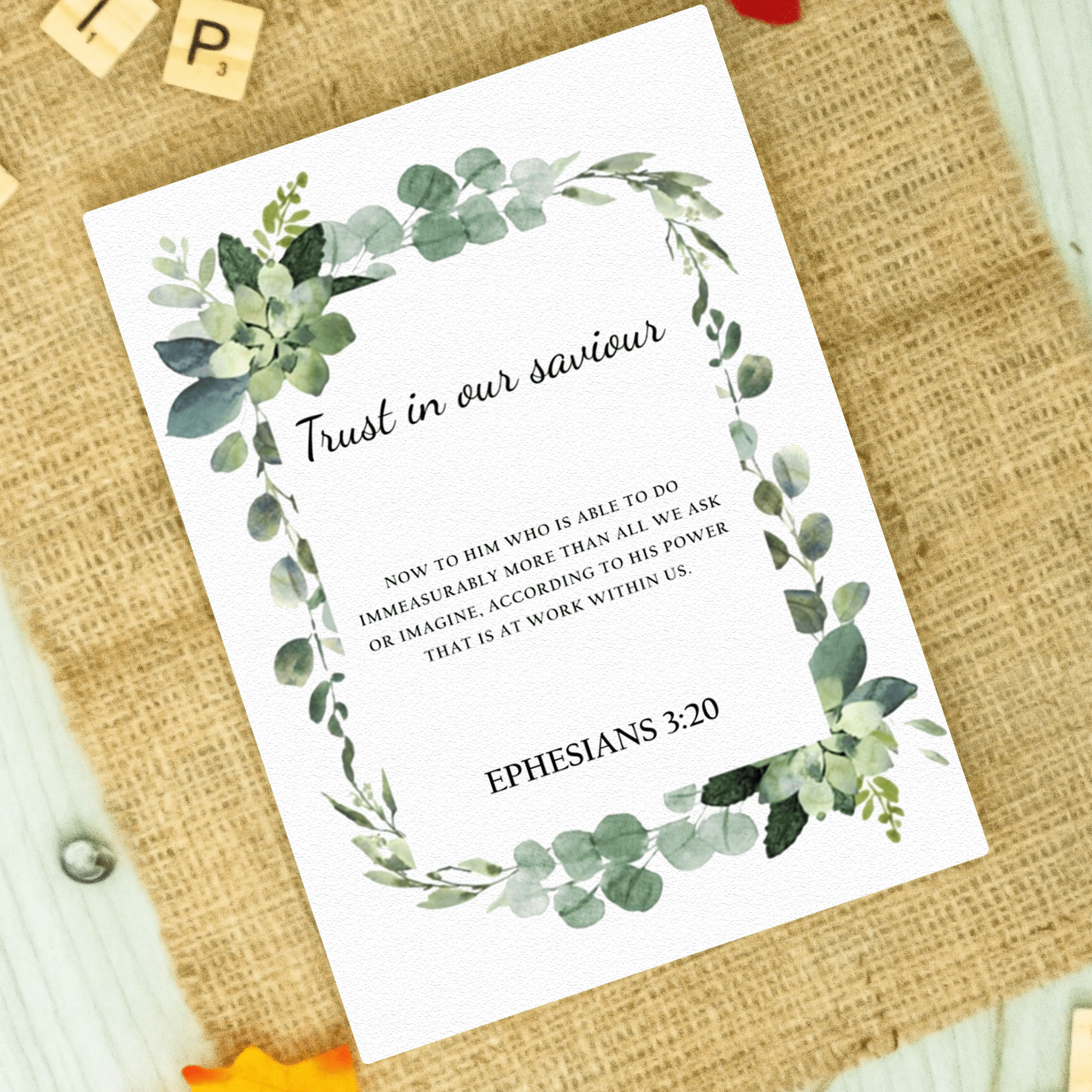 Personalized Bible Verse
