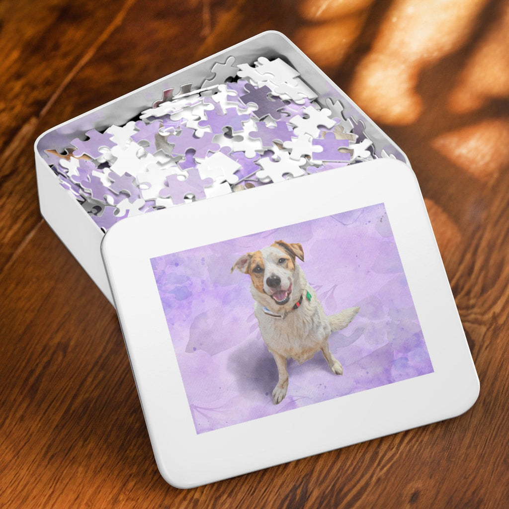 Watercolor Pet Portrait Puzzle