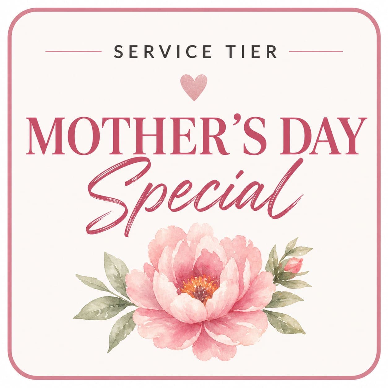 Mother's Day Special Service