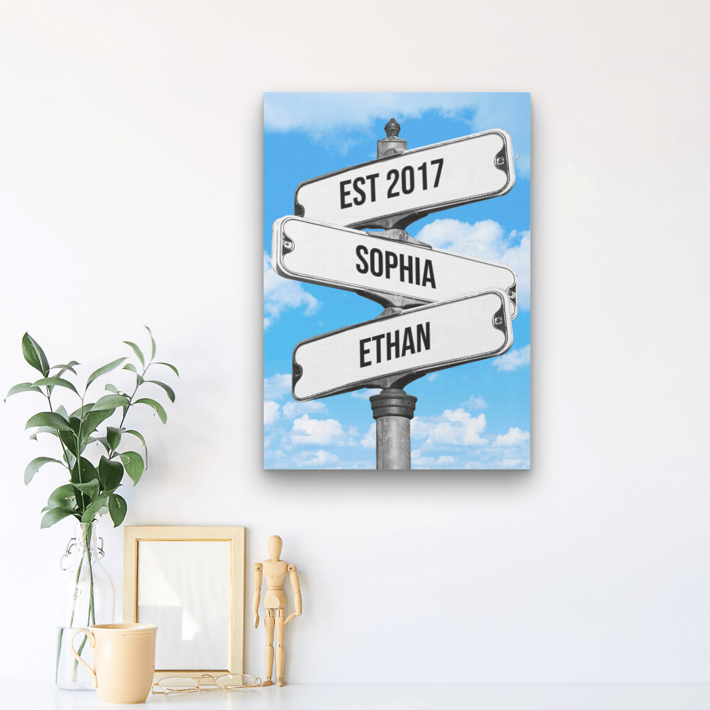 Custom Vintage Street Sign (TikTok Order Customization)