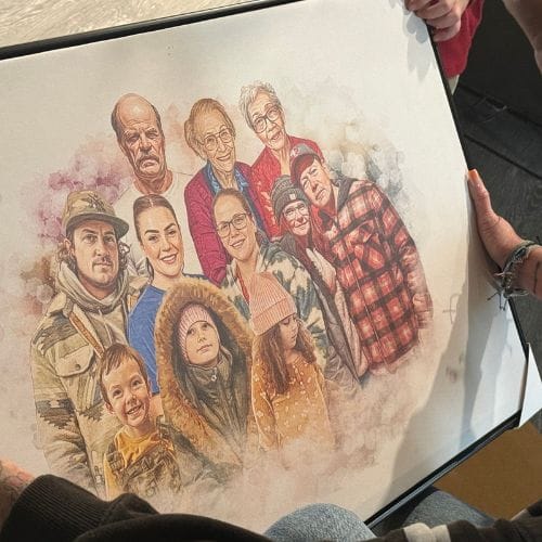 Memorialize Your Loved Ones with Unique Custom Portraits