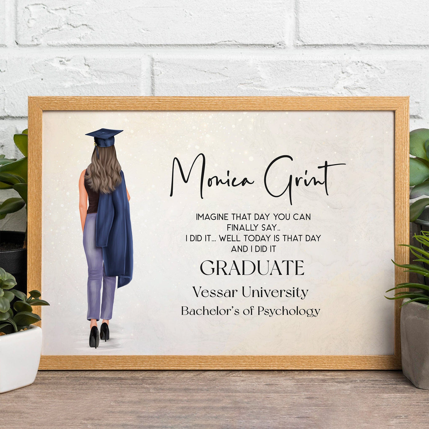 Graduation Back Portrait