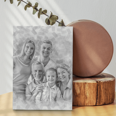 Custom Family Digital Art