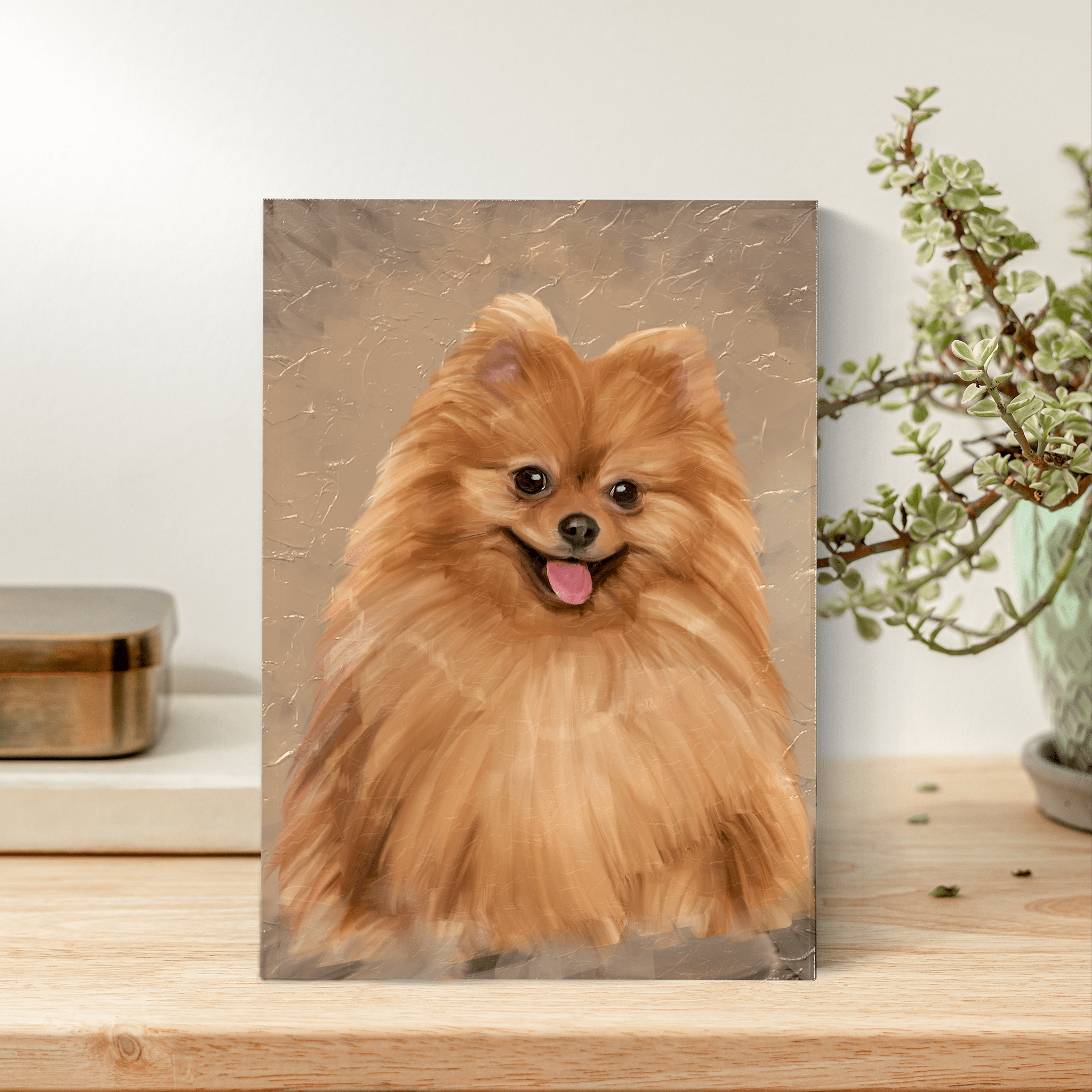 Custom Pet Oil Painting
