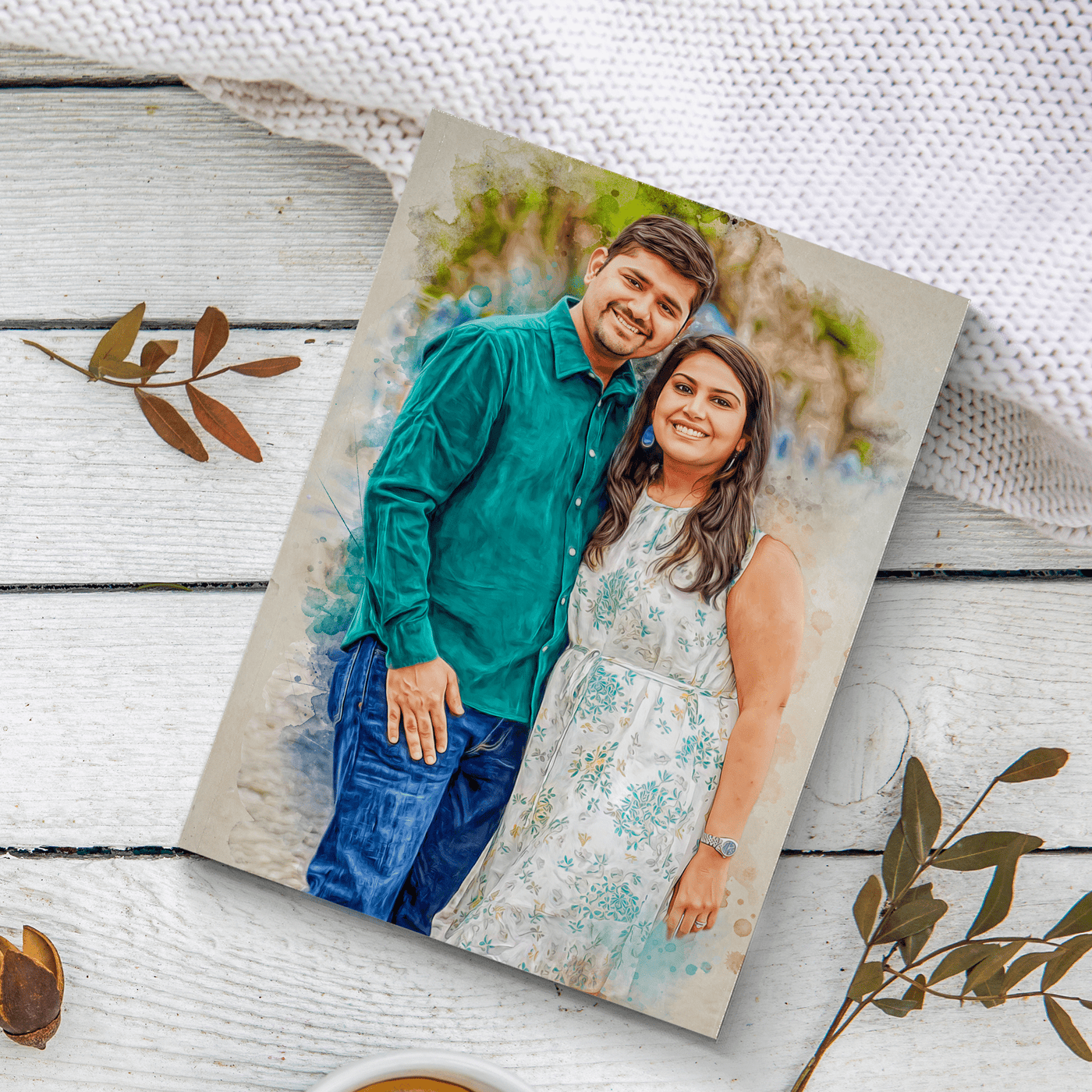 Personalized Watercolor Painting Memorialize Art personalized-watercolor-painting-memorialize-art