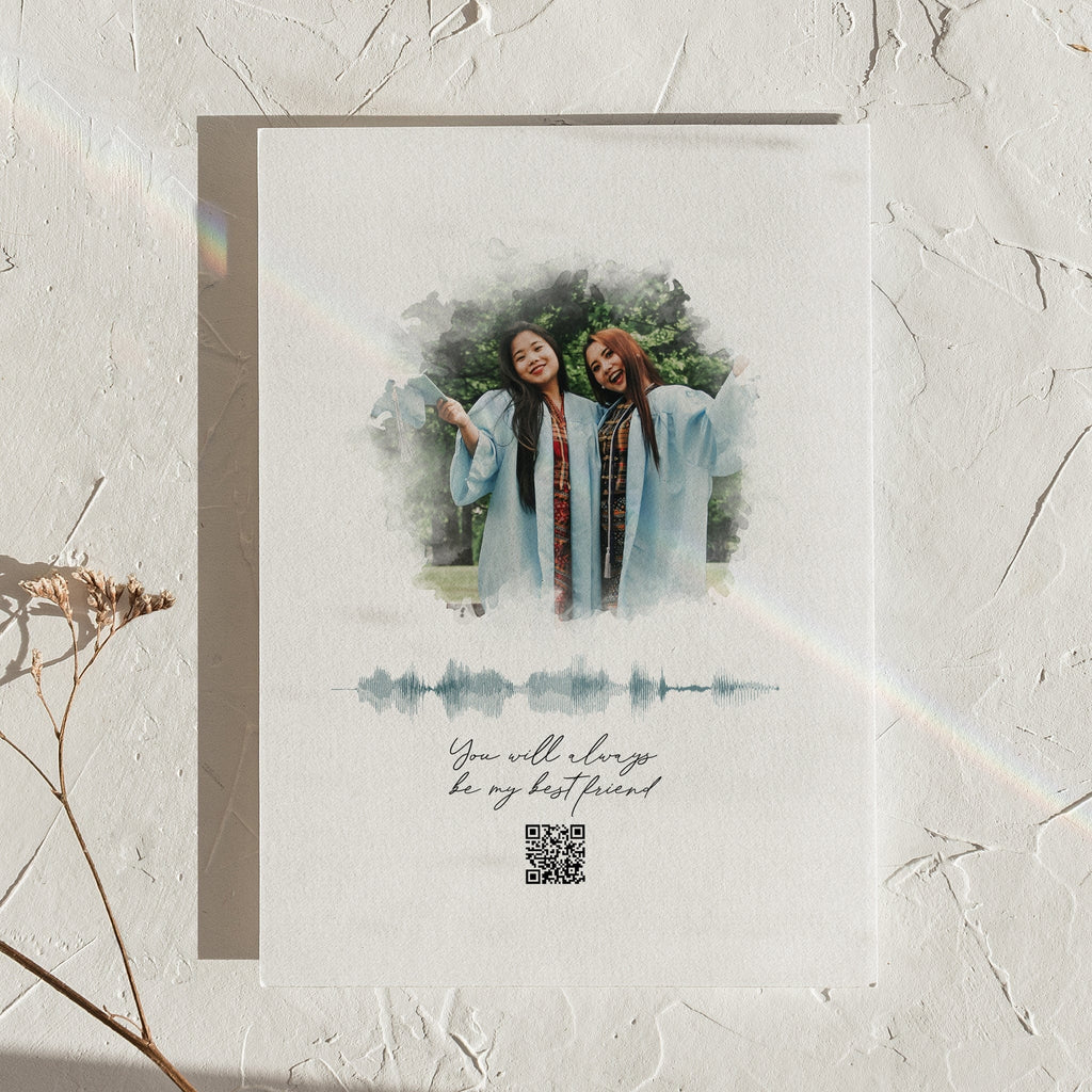 Voice Memorial with QR Code | Voice Recording Memorial Gift