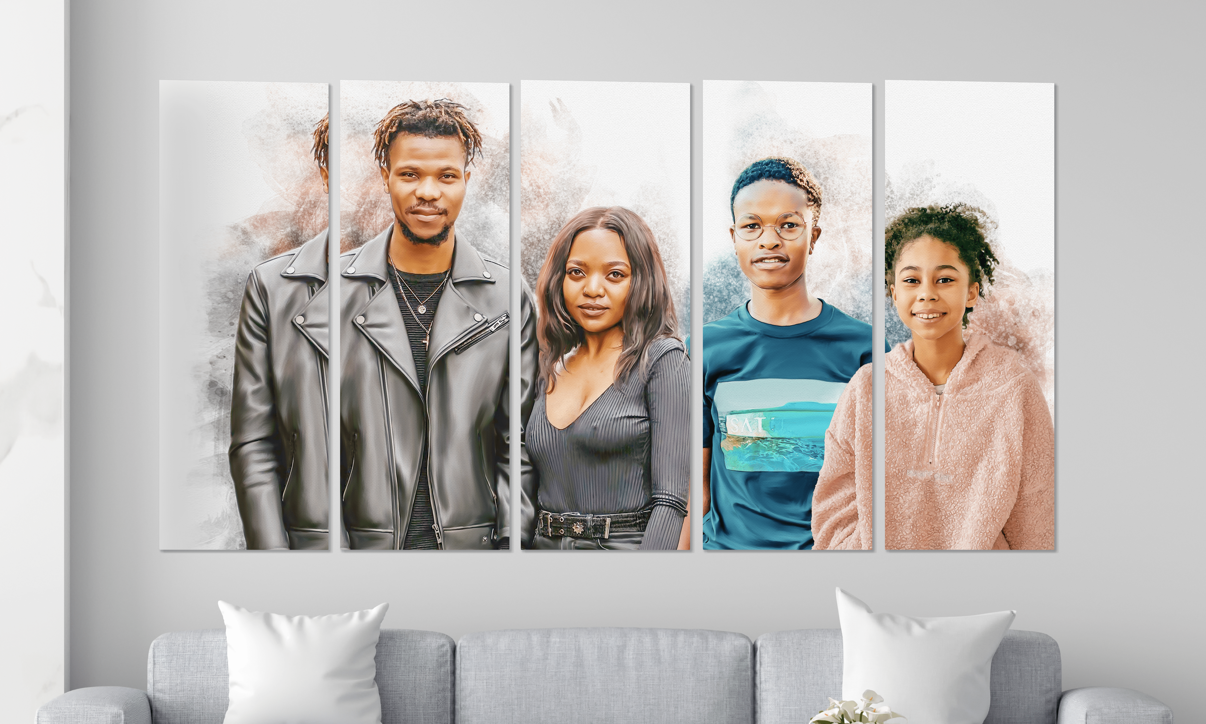 Bundle of 5 Premium Canvases